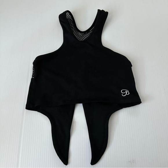 Bombshell Sportswear Styled Workout Tank Black, XS - Picture 2 of 8